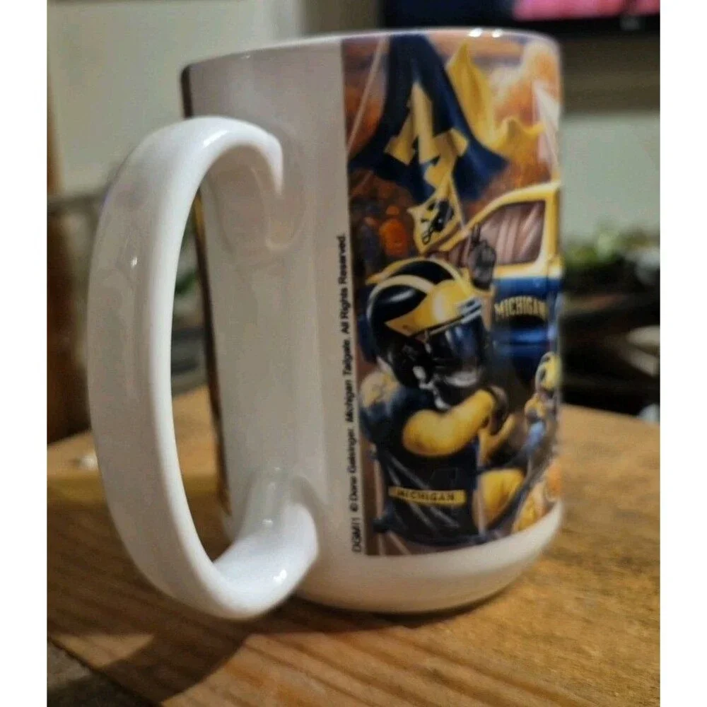 Michigan State Wolverines Tailgate Coffee Cup/Mug Dona Gelsinger USA Officially